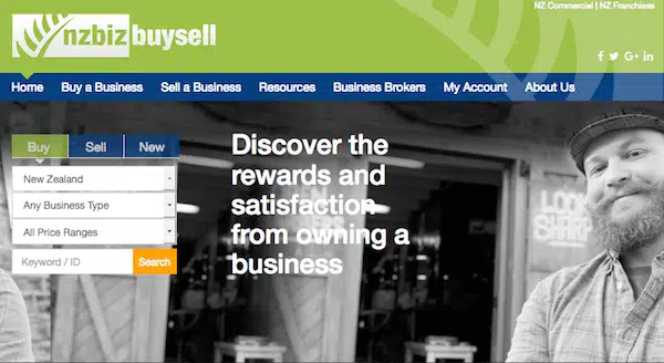 NZ Business Buy & Sell Website